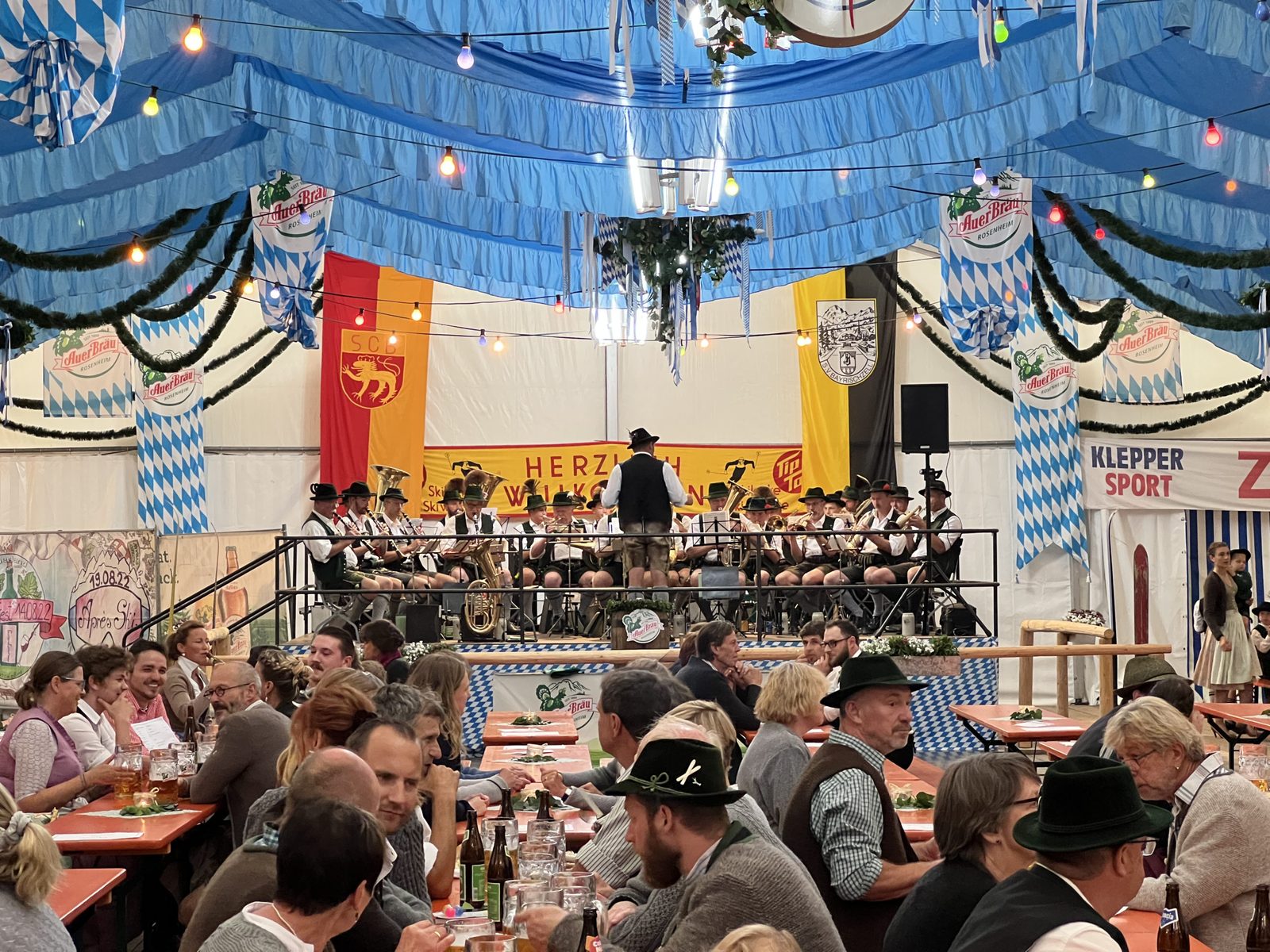 Bilder vom Vorabend 100 Jahre Skiclub Bayrischzell